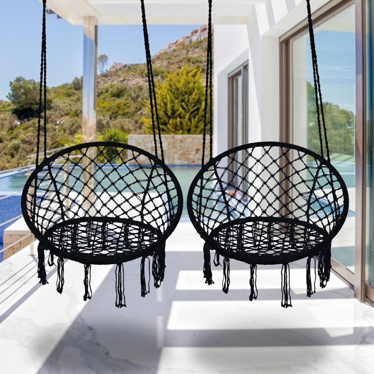 Glass discount hammock chair